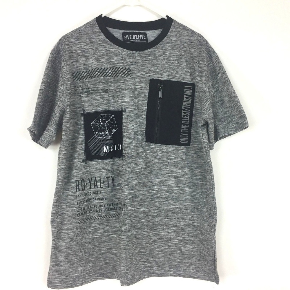 Masterpiece Five by Five Men T-Shirt Large
